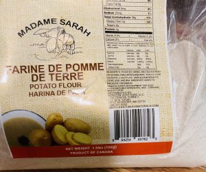 Farine pomme de terre 