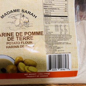 Farine pomme de terre