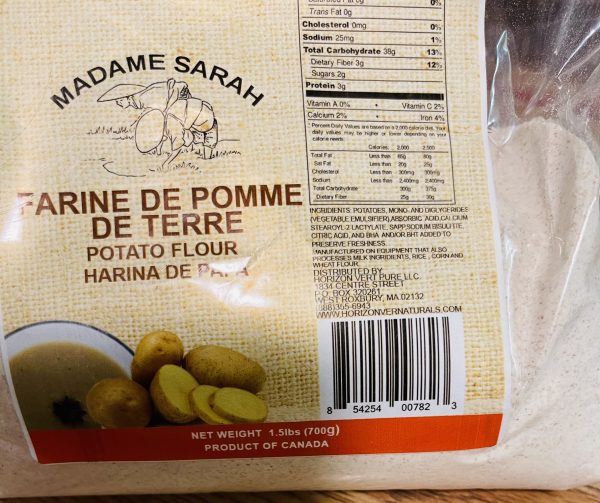 Farine pomme de terre